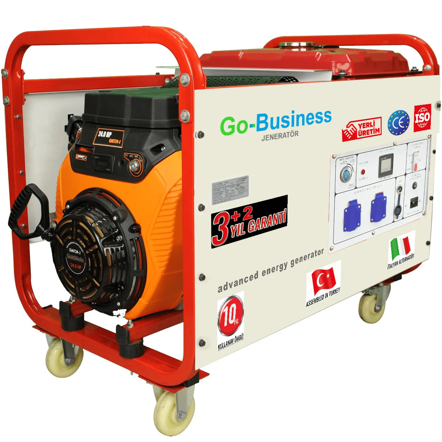 16.7 kVA GO-17BJG Gasoline Generator